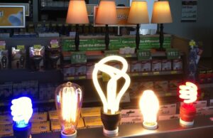 Displays at the new Batteries Plus location in Little Rock.