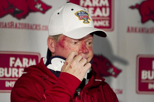 Arkansas fired Bobby Petrino in April.