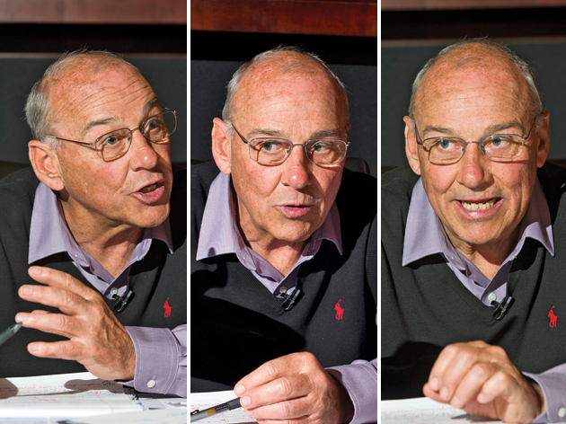 First-year Arkansas head football coach John L. Smith has seen challenges off the field as well as on.