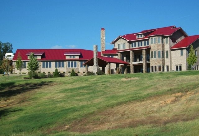 A 13,000-SF mansion on 298 acres, for sale in Cherry Valley (Cross County), has a tragic history.