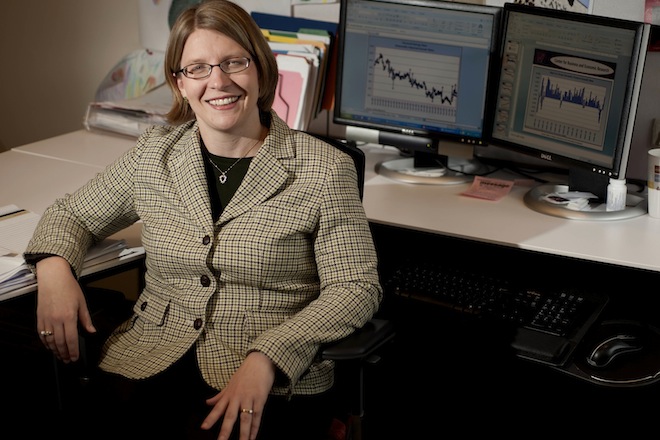 Kathy Deck, director of the University of Arkansas Walton College of Business Center for Business & Economic Research.