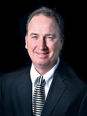 Mike Donnell, now president of Chambers Bank.