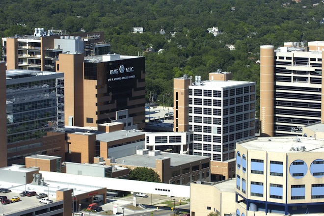 The&nbsp;University of Arkansas for Medical Sciences campus in Little Rock.