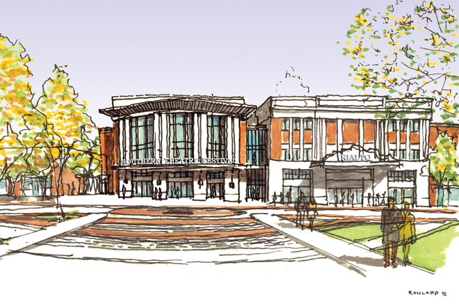 The $25 million renovation of El Dorado&rsquo;s 1929 Rialto Theatre makes up the bulk of the $50 million redevelopment plan proposed by El Dorado Festivals & Events Inc.