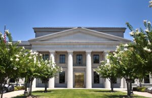 The Arkansas Supreme Court building in Little Rock.