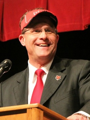 Arkansas State University football Coach Gus Malzahn.
