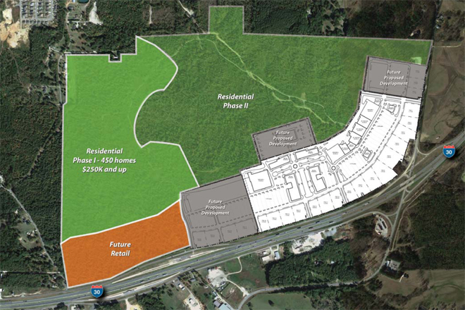 Retail Connection of Dallas plans to add over 500,000-SF of retail stores to Benton's south side.