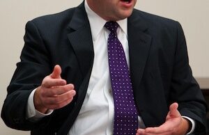 Bishop Woosley, director of the Arkansas Scholarship Lottery.