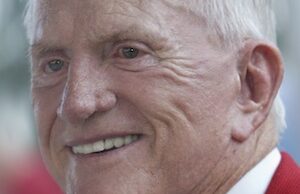 Frank Broyles in 2009.
&nbsp;
&nbsp;