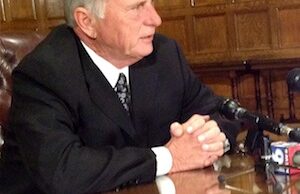 Gov. Mike Beebe, a news conference at the state Capitol last week. State finance officials plan to share details of Beebe's new budget at a legislative committee hearing on Thursday.