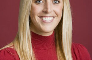 Jessica Dorrell, former student athlete development coordinator position at the University of Arkansas.