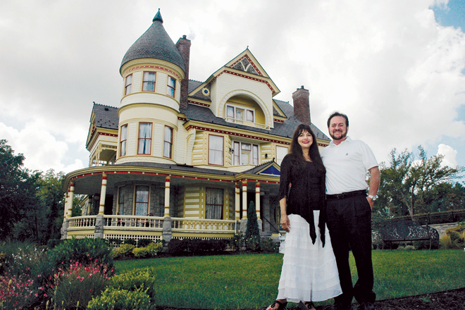 Lata and Steve Lovell, owners of the Queen Anne Mansion, seek partners who are looking for a second home or a regular retreat. &ldquo;A hundred years from now, we want this property to still be here,&rdquo; says Lata Lovell.