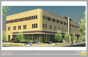 Market Square South at The Village at Hendrix in Conway.