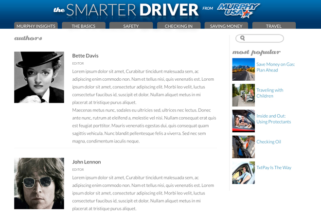 Cutline for Murphy USA Whisper story goes here. (We're hilarious.)