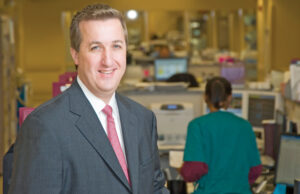 St. Vincent Health System CEO Peter Banko said cuts to Medicare and Medicaid could force hospitals to consolidate in order to survive.&nbsp;