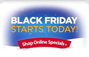 A look at Wal-Mart's app for iOS, which promotes this week's Black Friday deals.