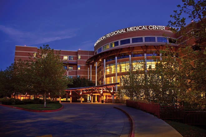 Washington Regional Medical Center in Fayetteville.