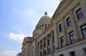 The&nbsp;Arkansas State Capitol in Little Rock.