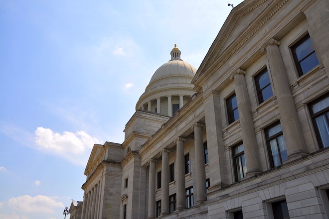 The&nbsp;Arkansas State Capitol in Little Rock.
