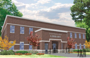 The new Central Baptist College library will be two stories and 16,000 SF.