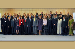The Club de Madrid, all former heads of state, gathered in 2009 in Madrid.&nbsp;