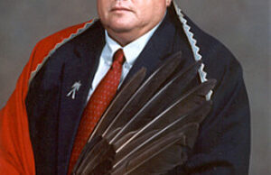 John Berrey, chairman of the Quapaw Tribe of Indians, led a historic return to Arkansas through land ownership.