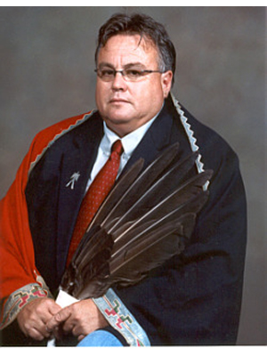 John Berrey, chairman of the Quapaw Tribe of Indians, led a historic return to Arkansas through land ownership.