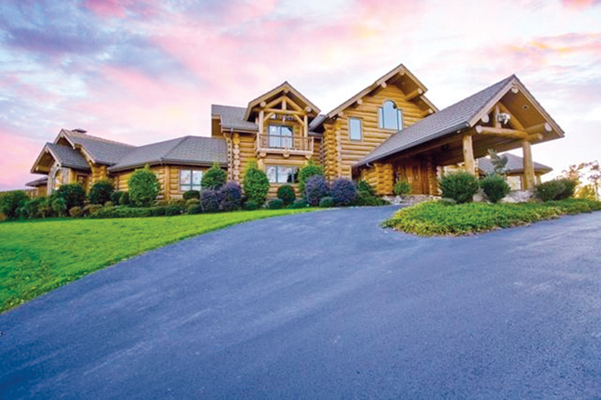 Andrea Rockefeller bought this $3.06 million home that sits on 75.5 acres in 2011.