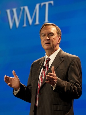 Wal-Mart CEO Mike Duke, speaking at an investor conference in October in Rogers.