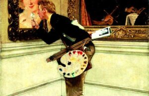 Art Critic, by Norman Rockwell.
