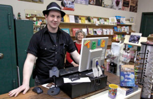 &ldquo;Everything really fell into place,&rdquo; said Grant Hill, 22, who bought That Bookstore in Blytheville from Mary Gay Shipley, on right, last year for a nominal price of $35,000.&nbsp;