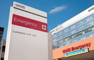 Chancellor Dan Rahn says the University of Arkansas for Medical Sciences is continuing to explore a strategic partnership with St. Vincent Health System to trim expenses.