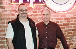 John Gray, left,&nbsp; and Steve Maxwell , new owners of Your Mama&rsquo;s Good Food in Little Rock, are&nbsp; working to learn and then grow business at the&nbsp; home cooking restaurant.&nbsp;