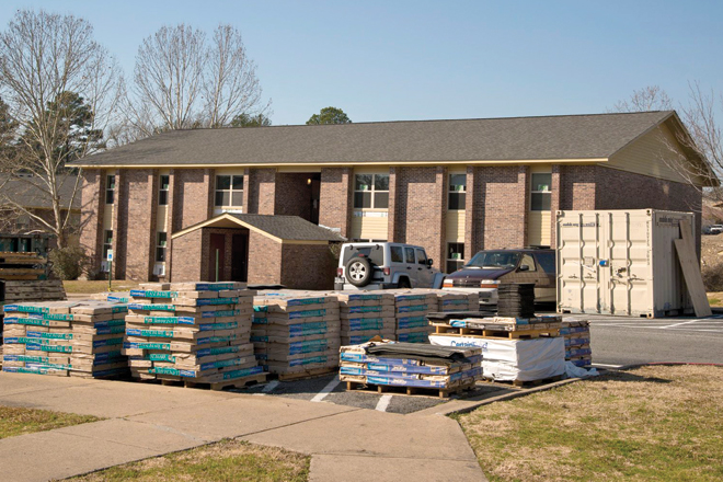 Asbury Park Apartments are undergoing a facelift after new ownership acquired the 106-unit complex at 8500 Keller Drive in Little Rock.