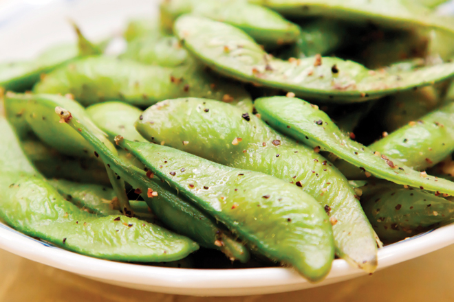 Edamame are young, green soybeans popular in Asian cooking.&nbsp;