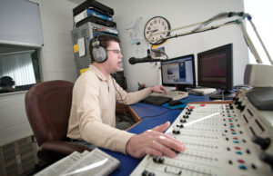 KEWI-AM, 690, provides local programming that Benton listeners can&rsquo;t get elsewhere, says owner Grant Merrill.