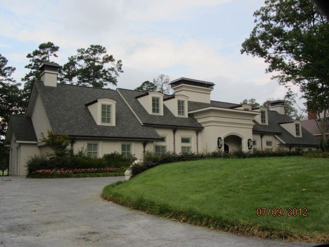 The Pleasant Valley home of Hunter Stuart is the subject of a litigation filed by One Bank & Trust of Little Rock, where he was a vice president and his father is the majority owner.