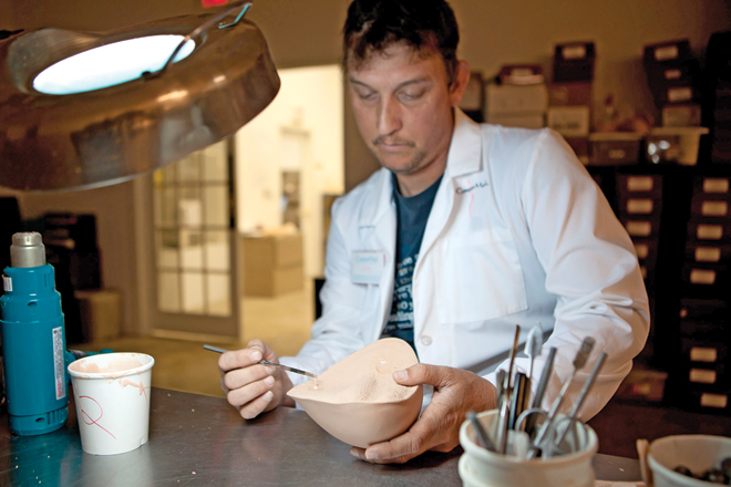 ContourMed Production Manager, Billy Johnson.