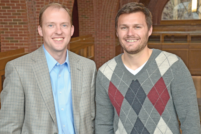 CrossFleet co-founders Clint Elcan and Jeremy Williams.&nbsp;