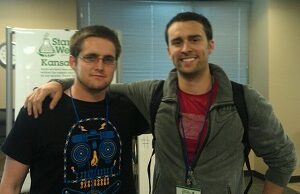 Max Farrell (left) and Jordan Carlisle are bringing Startup Weekend to Little Rock.