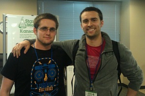 Max Farrell (left) and Jordan Carlisle are bringing Startup Weekend to Little Rock.
