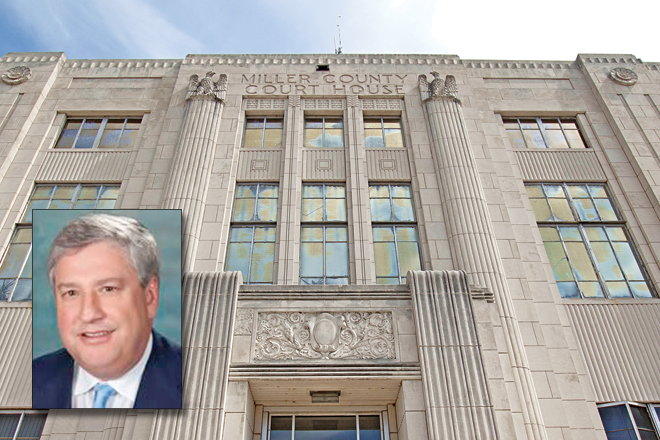 Attorney John Goodson (inset) and his pursuit of class-action lawsuits led to a U.S. Supreme Court ruling last week that will make it easier for defendants in&nbsp; to move their cases out of Miller County Circuit Court and into federal court.