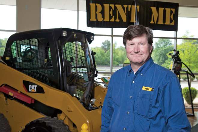 John Riggs IV, president and CEO of J.A. Riggs Tractor Co.: &ldquo;Our biggest asset is our rental fleet.&rdquo;