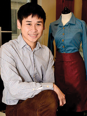 UA graduate Quang Ngo studied apparel preferences.