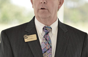 Board of Trustees Chairman Ric Clifford announces plans for a Washington County expansion of Northwest Arkansas Community College. The Bentonville school is eyeing at least half of 39 acres in Springdale near Arvest Ballpark as the location.