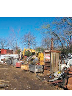 Conway Scrap Metal Yard.