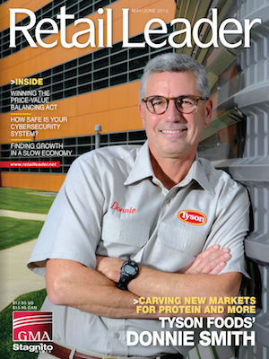 Donnie Smith, on the cover of Retail Leader.