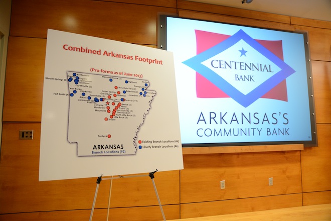 Johnny Allison said the deal constitutes the largest in-state bank merger in Arkansas history.&nbsp;