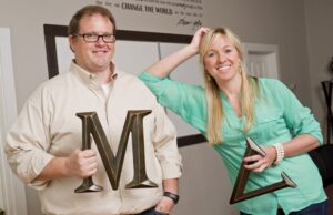 Movista co-founders Stan Zylowski and April Seggebruch happily put down roots in Bentonville.