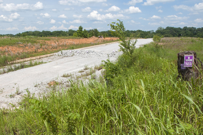 Improvement work at Bentonville&rsquo;s Osage Hills and other failed residential projects in Benton County didn&rsquo;t get very far.